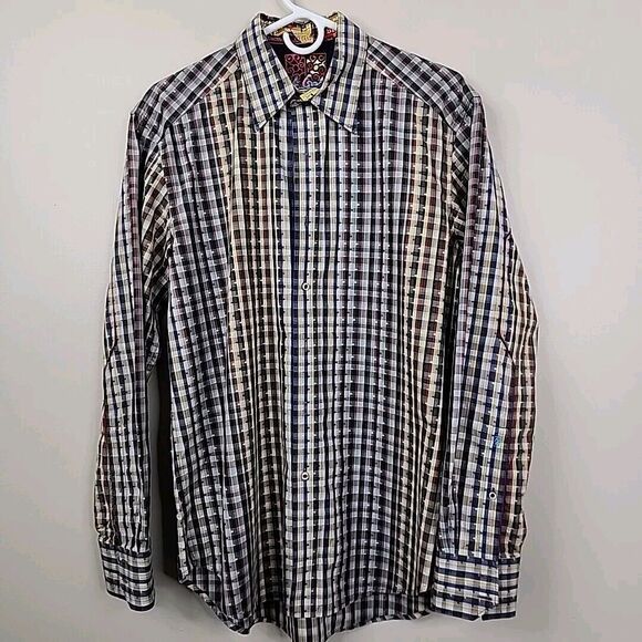 Robert Graham Other - Robert Graham Eclectic Multi-Color Swiss Dot Button Down Medium